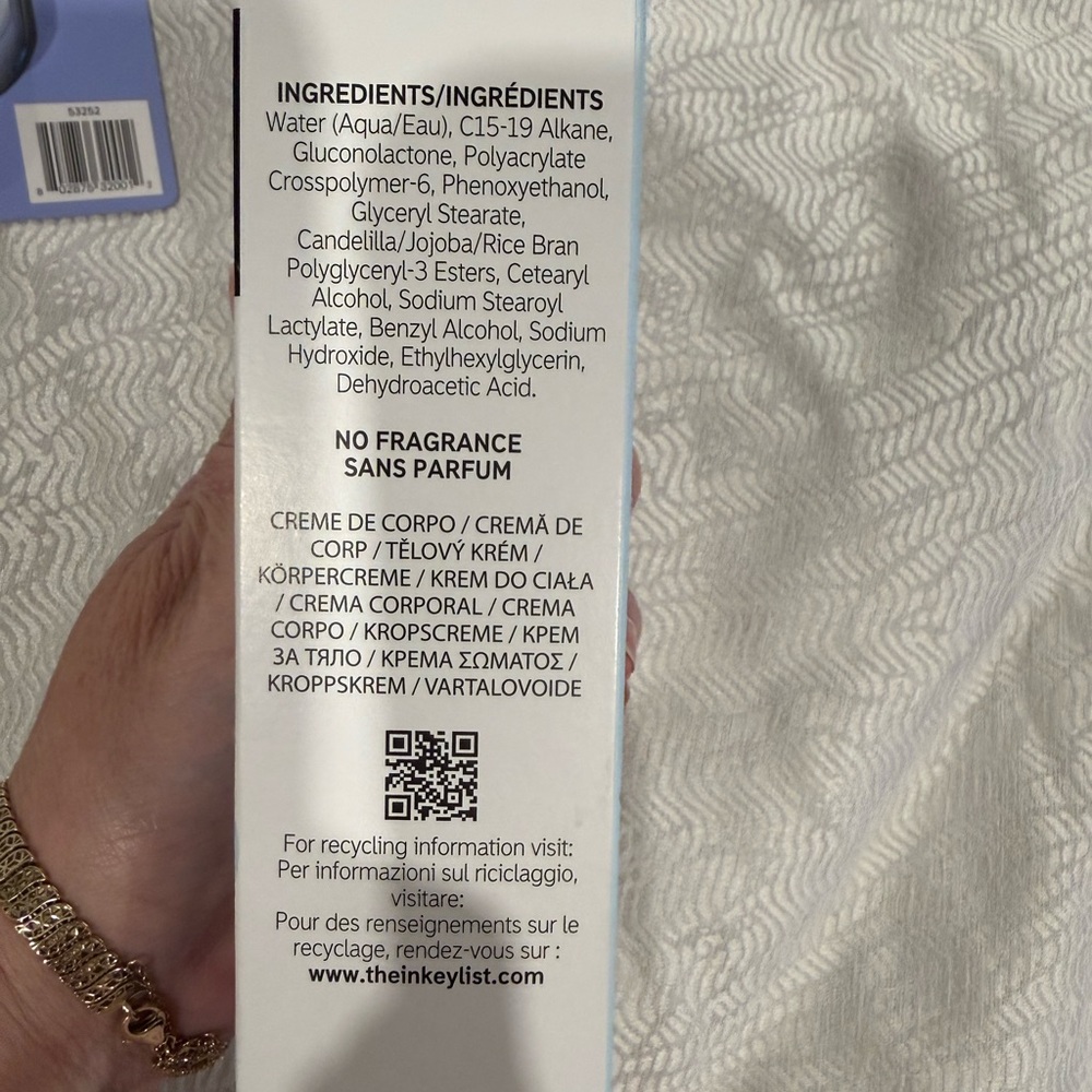 The Inkey List PHA Exfoliating and Hydrating Body Water Cream - New and Sealed - Picture 2 of 9